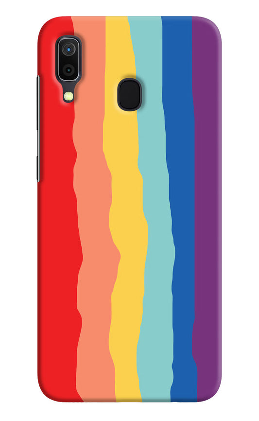 Rainbow Samsung A30 Hard Case Back Cover by Casekaro