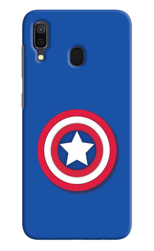 Shield Samsung A30 Hard Case Back Cover by Casekaro