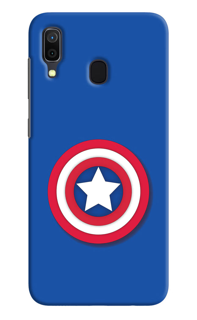 Shield Samsung A30 Hard Case Back Cover by Casekaro