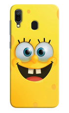 Sponge 1 Samsung A30 Hard Case Back Cover by Casekaro