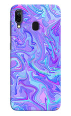 Glitter Samsung A30 Hard Case Back Cover by Casekaro