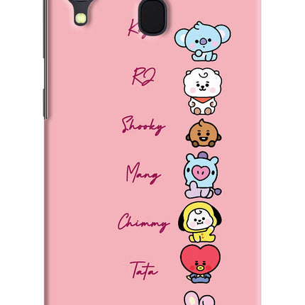 BTS names Samsung A30 Hard Case Back Cover by Casekaro