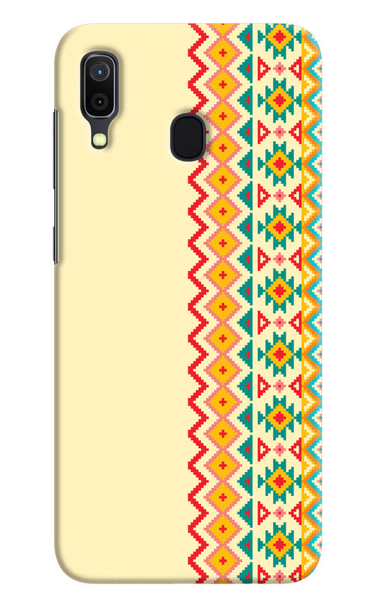 Ethnic Seamless Samsung A30 Hard Case Back Cover by Casekaro