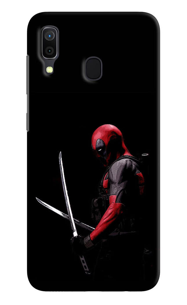 Deadpool Samsung A30 Hard Case Back Cover by Casekaro
