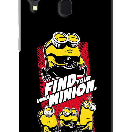 Find your inner Minion Samsung A30 Hard Case Back Cover by Casekaro