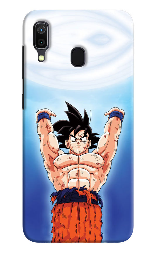 Goku Power Samsung A30 Hard Case Back Cover by Casekaro