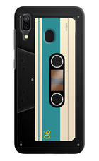 Cassette Samsung A30 Hard Case Back Cover by Casekaro