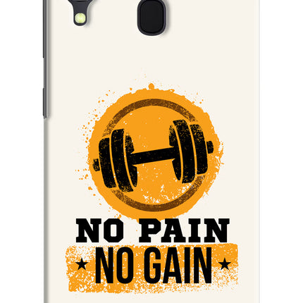 No Pain No Gain Samsung A30 Hard Case Back Cover by Casekaro