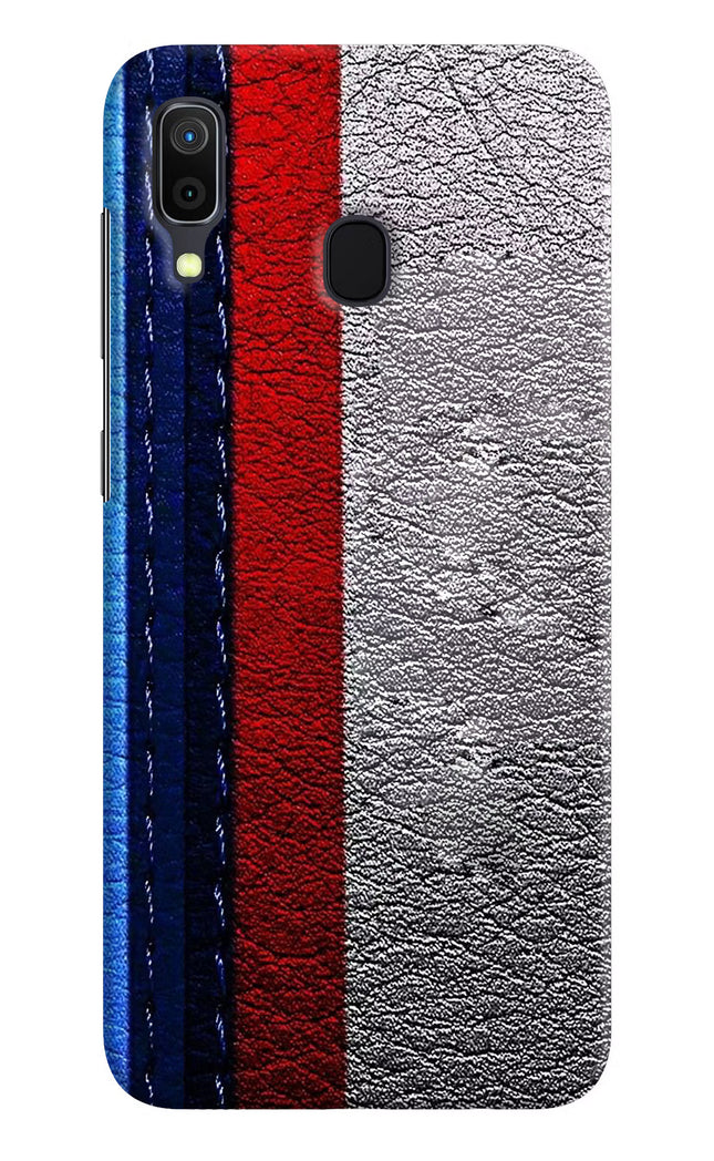 BMW Stripes Samsung A30 Hard Case Back Cover by Casekaro