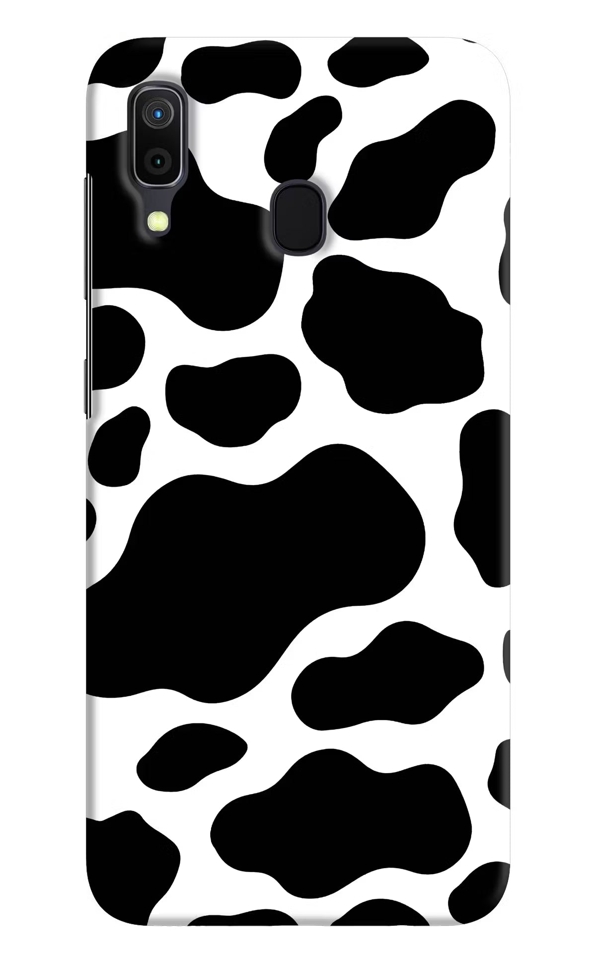 Cow Spots Samsung A30 Hard Case Back Cover by Casekaro