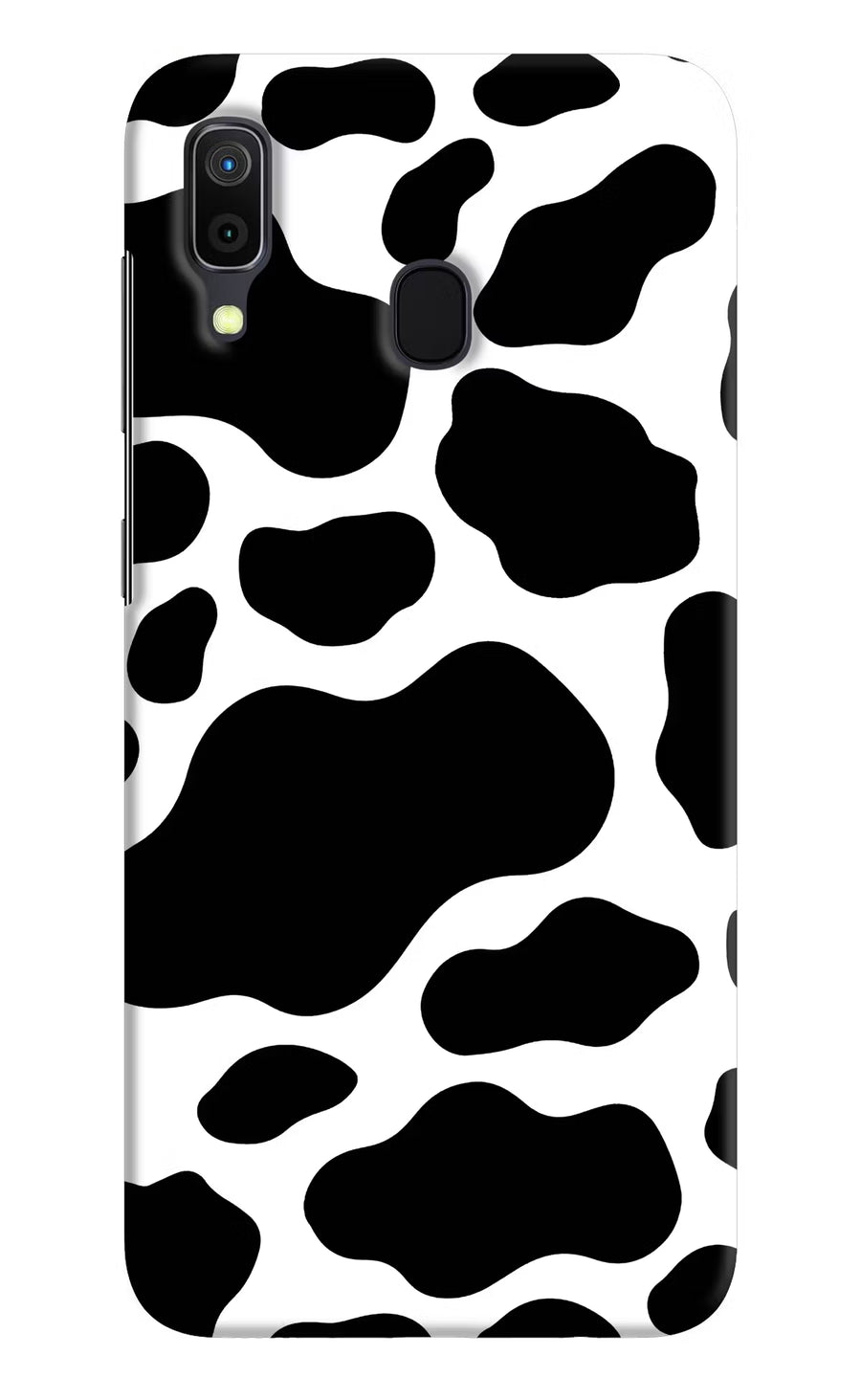 Cow Spots Samsung A30 Back Cover, Hard case