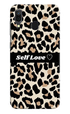 Leopard Print Self Love Samsung A30 Hard Case Back Cover by Casekaro