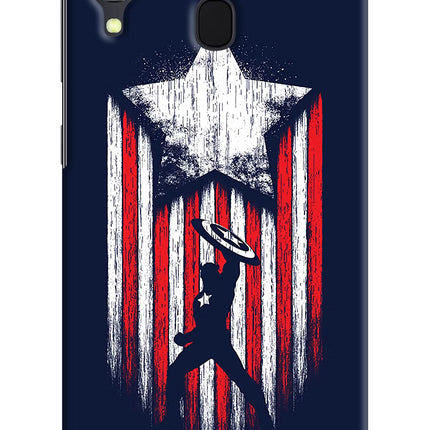 Captain America Marvel Art Samsung A30 Hard Case Back Cover by Casekaro