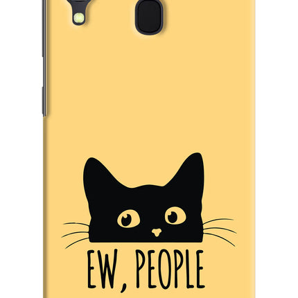 Ew People Catitude Samsung A30 Hard Case Back Cover by Casekaro