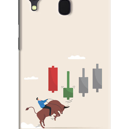 Bull Trading Momentum Samsung A30 Hard Case Back Cover by Casekaro