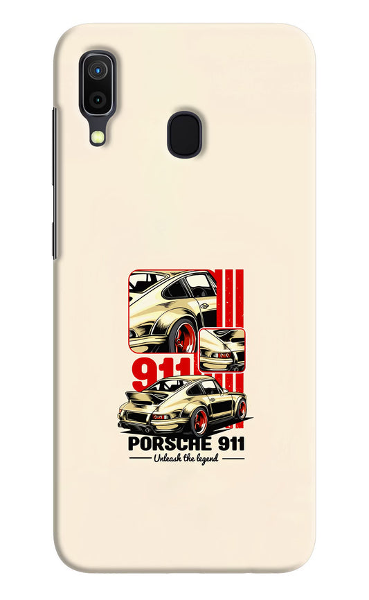 Classic Porsche 911 Samsung A30 Hard Case Back Cover by Casekaro