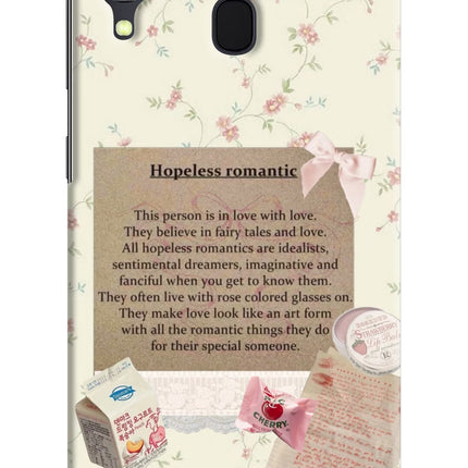 Hopeless Romantic Samsung A30 Hard Case Back Cover by Casekaro
