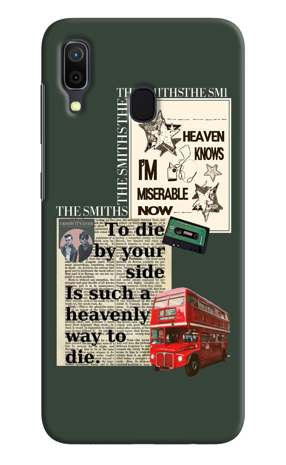 The Smiths Samsung A30 Hard Case Back Cover by Casekaro
