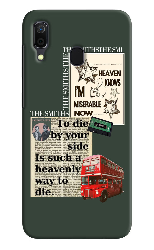 The Smiths Samsung A30 Hard Case Back Cover by Casekaro