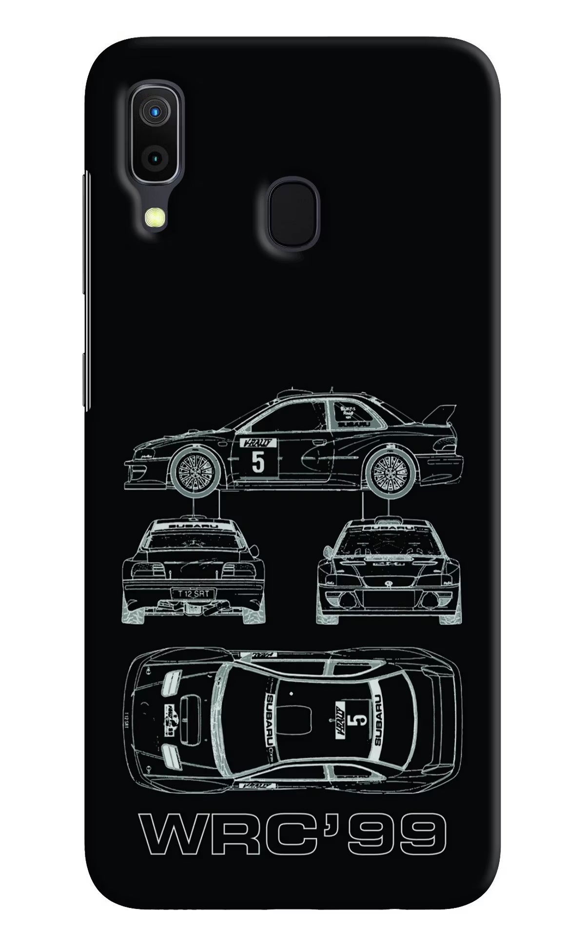 WRC'99 Samsung A30 Hard Case Back Cover by Casekaro