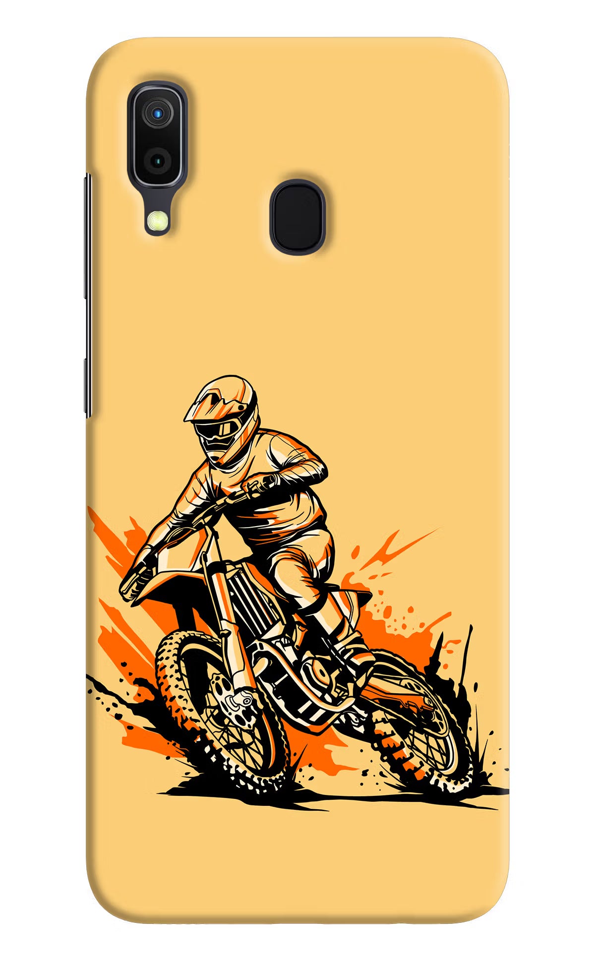 Off-Road Fury Samsung A30 Hard Case Back Cover by Casekaro