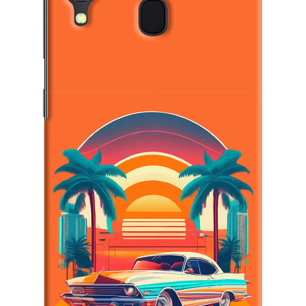 Palm Drive 80s Samsung A30 Hard Case Back Cover by Casekaro