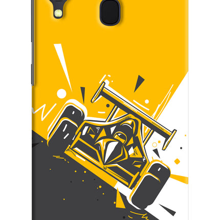 Track King Samsung A30 Hard Case Back Cover by Casekaro
