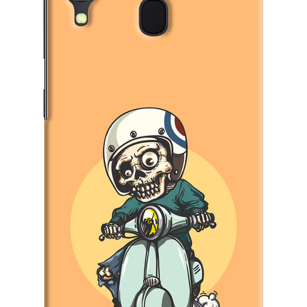 Undead Biker Samsung A30 Hard Case Back Cover by Casekaro