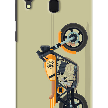 Vertical Speedster Samsung A30 Hard Case Back Cover by Casekaro
