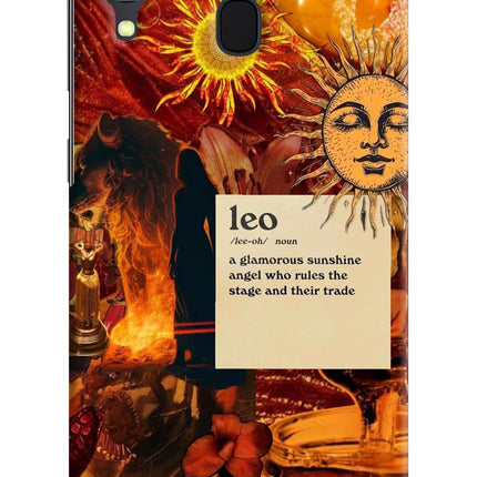 Leo Zodiac Samsung A30 Hard Case Back Cover by Casekaro