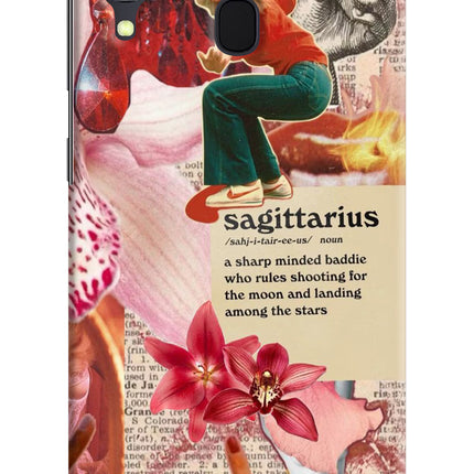 Sagittarius Zodiac Samsung A30 Hard Case Back Cover by Casekaro