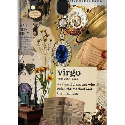 Virgo Zodiac Samsung A30 Hard Case Back Cover by Casekaro