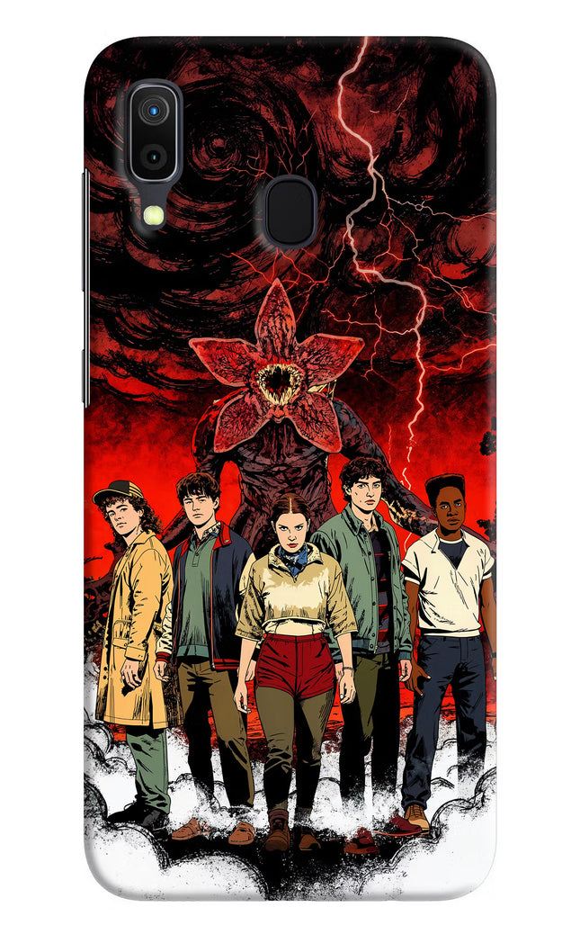 Ordinary Things Characters Samsung A30 Hard Case Back Cover by Casekaro