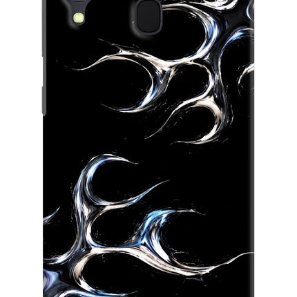 Chrome Tribal Samsung A30 Hard Case Back Cover by Casekaro