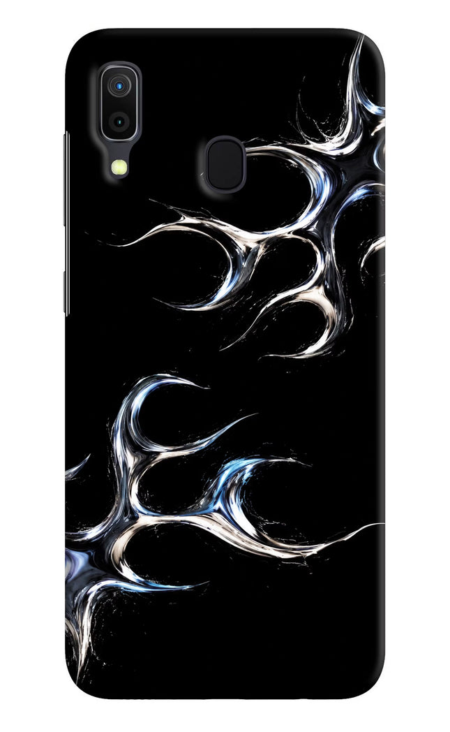 Chrome Tribal Samsung A30 Hard Case Back Cover by Casekaro