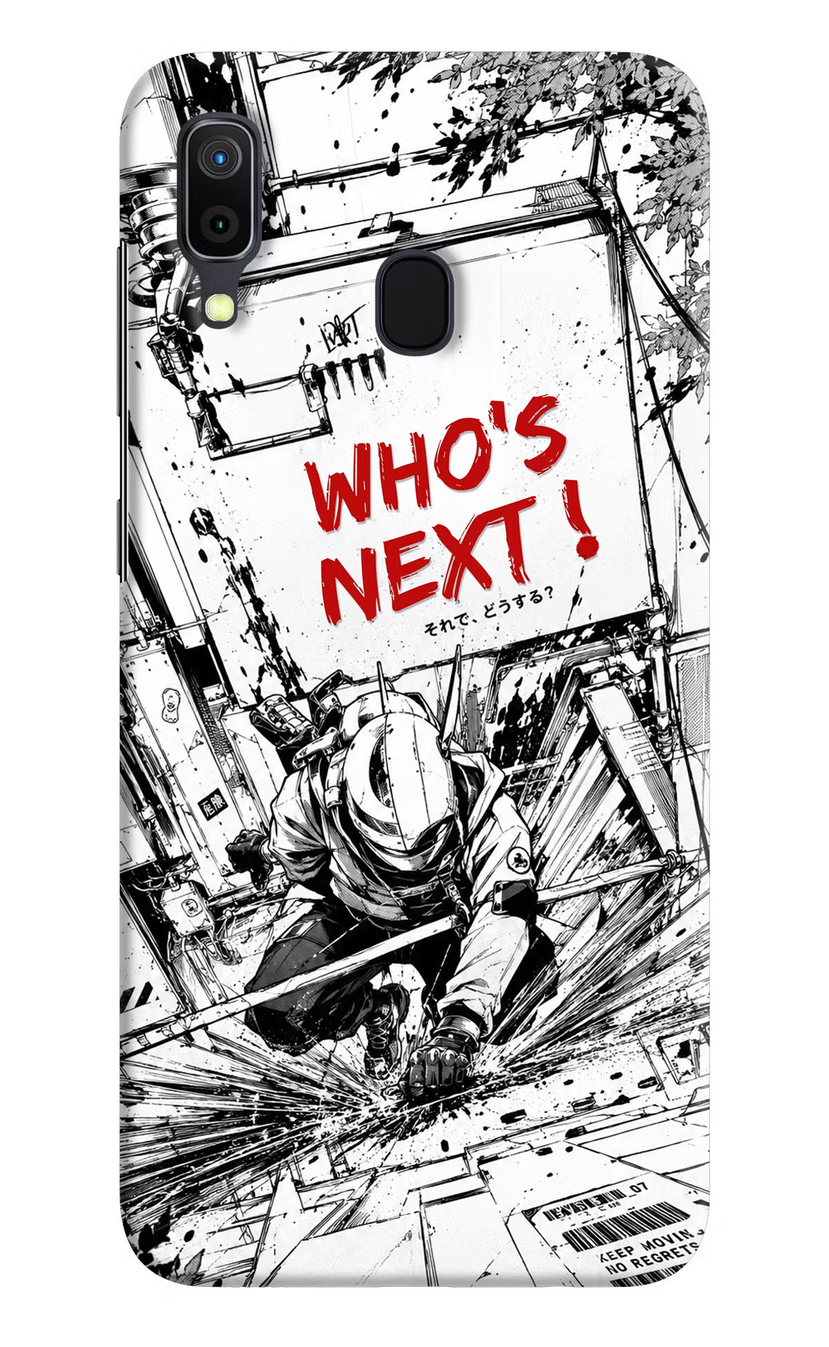 Who's Next Samsung A30 Hard Case Back Cover by Casekaro