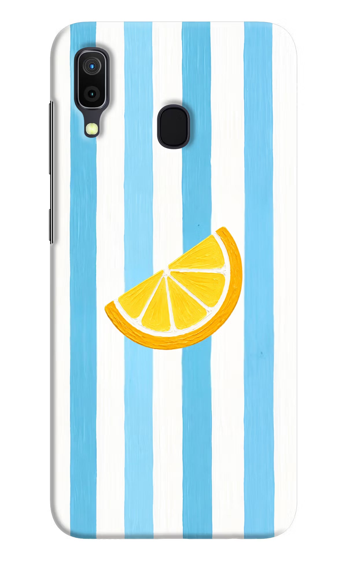 Summer Lemon Samsung A30 Hard Case Back Cover by Casekaro