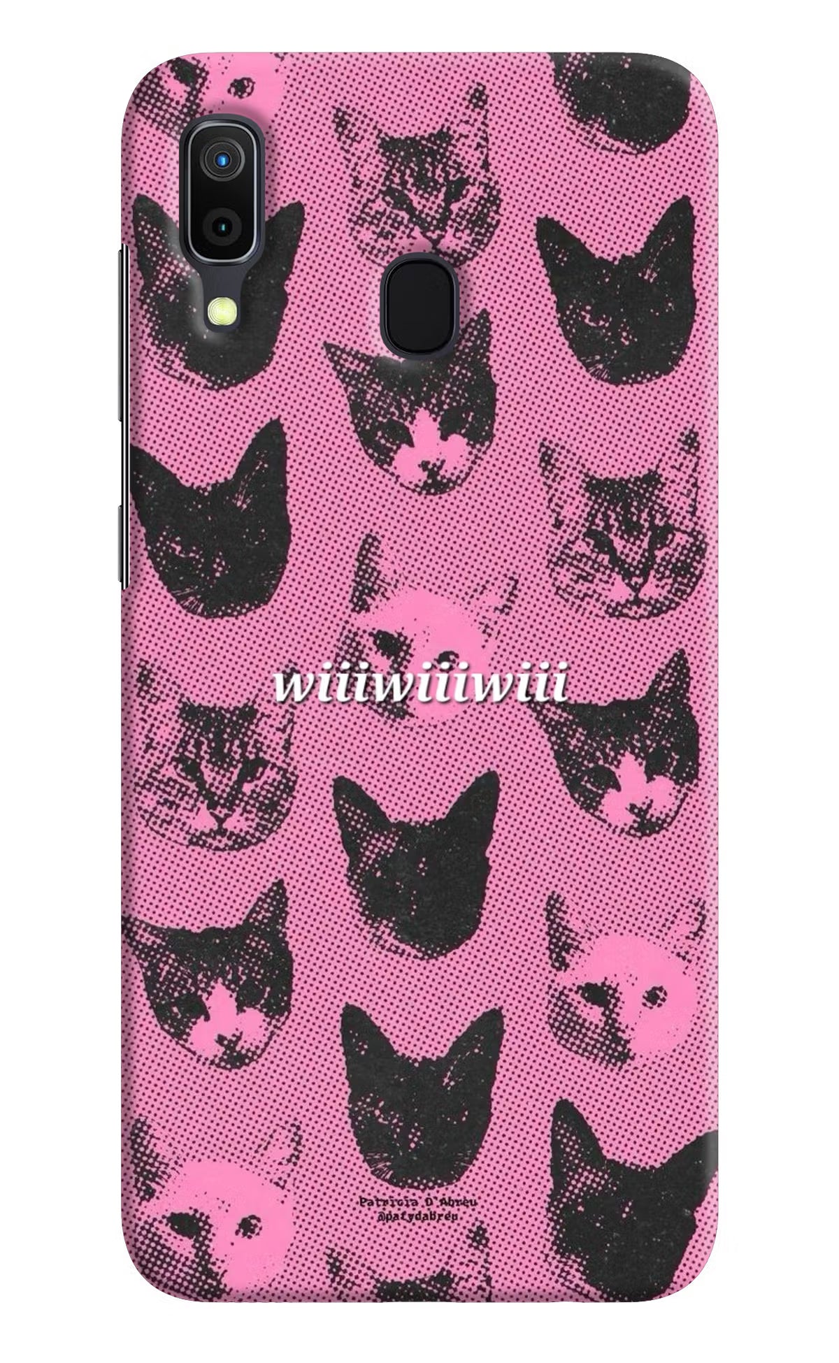 Pink Cats Samsung A30 Back Cover