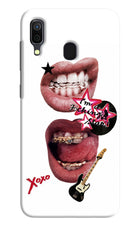 Rockstar Samsung A30 Hard Case Back Cover by Casekaro