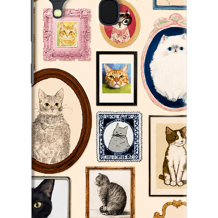 Mirror Cats Samsung A30 Hard Case Back Cover by Casekaro