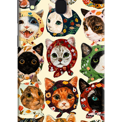 Cool Cat Samsung A30 Hard Case Back Cover by Casekaro