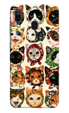 Cool Cat Samsung A30 Hard Case Back Cover by Casekaro