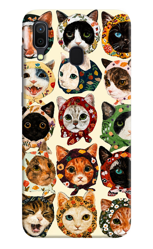 Cool Cat Samsung A30 Hard Case Back Cover by Casekaro