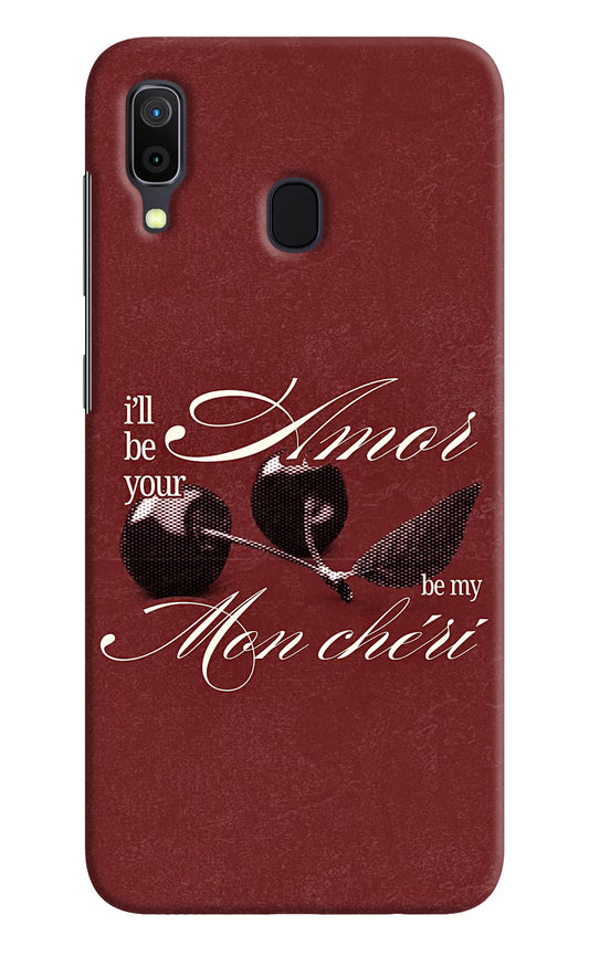 Velvet Cherry Samsung A30 Back Cover