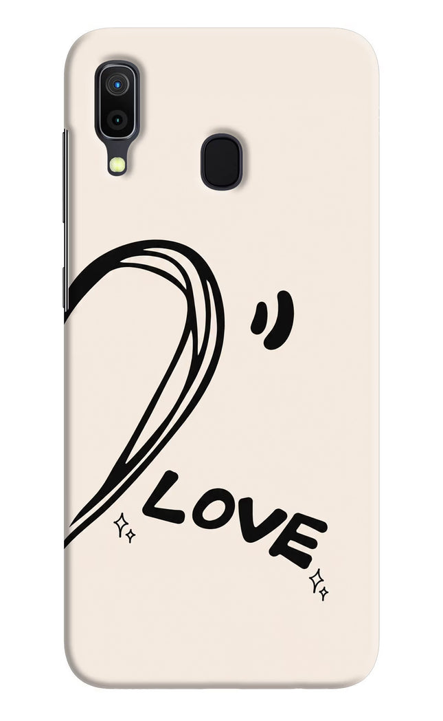Soul Line Samsung A30 Hard Case Back Cover by Casekaro