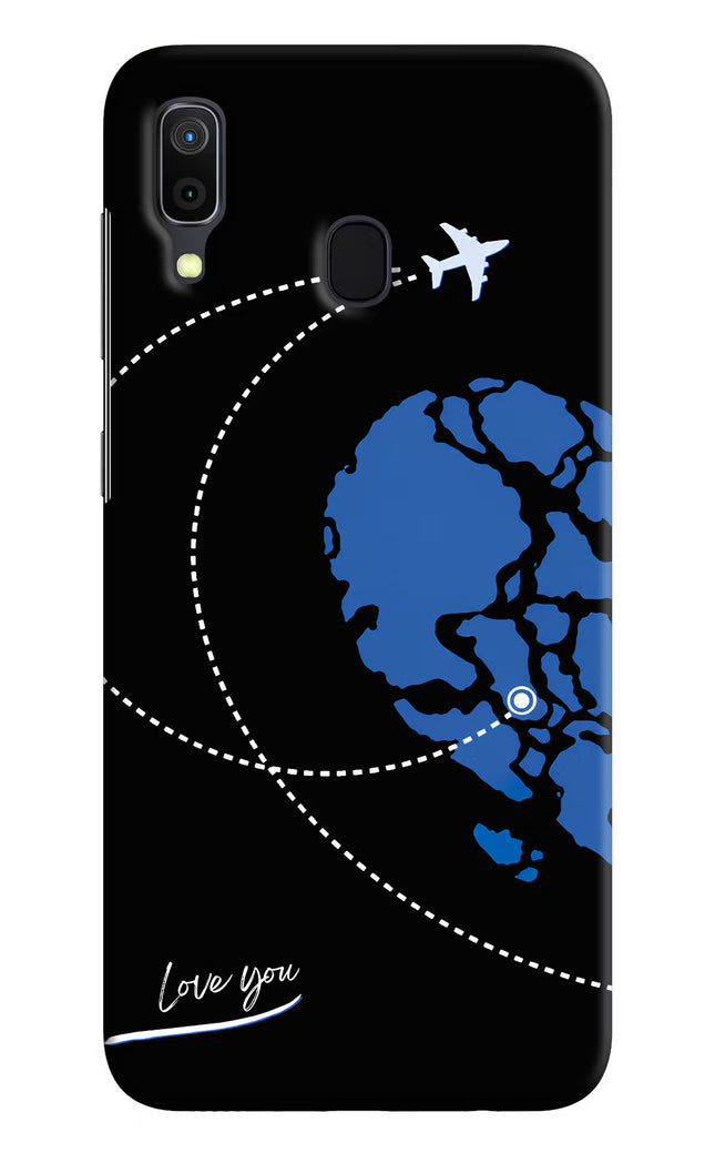 Love Orbit Samsung A30 Hard Case Back Cover by Casekaro