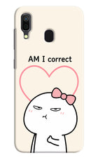 Always Right Samsung A30 Hard Case Back Cover by Casekaro