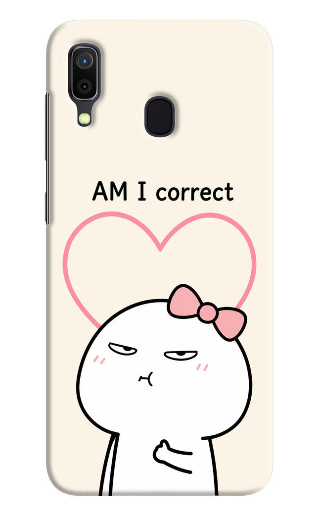 Always Right Samsung A30 Hard Case Back Cover by Casekaro