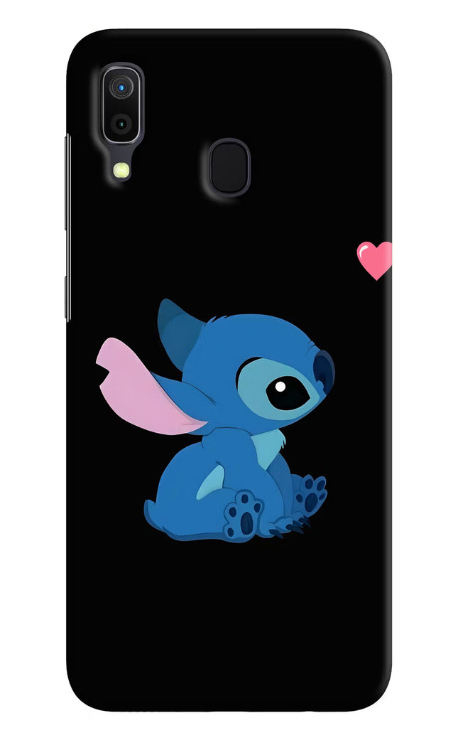 Stitch Crush Samsung A30 Hard Case Back Cover by Casekaro