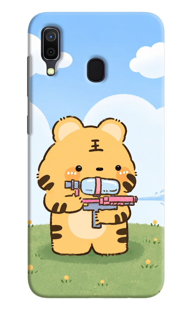 Tiger Treat Samsung A30 Hard Case Back Cover by Casekaro